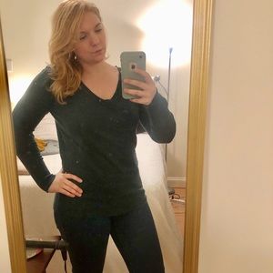 Mossimo Supply Co. teal sweater